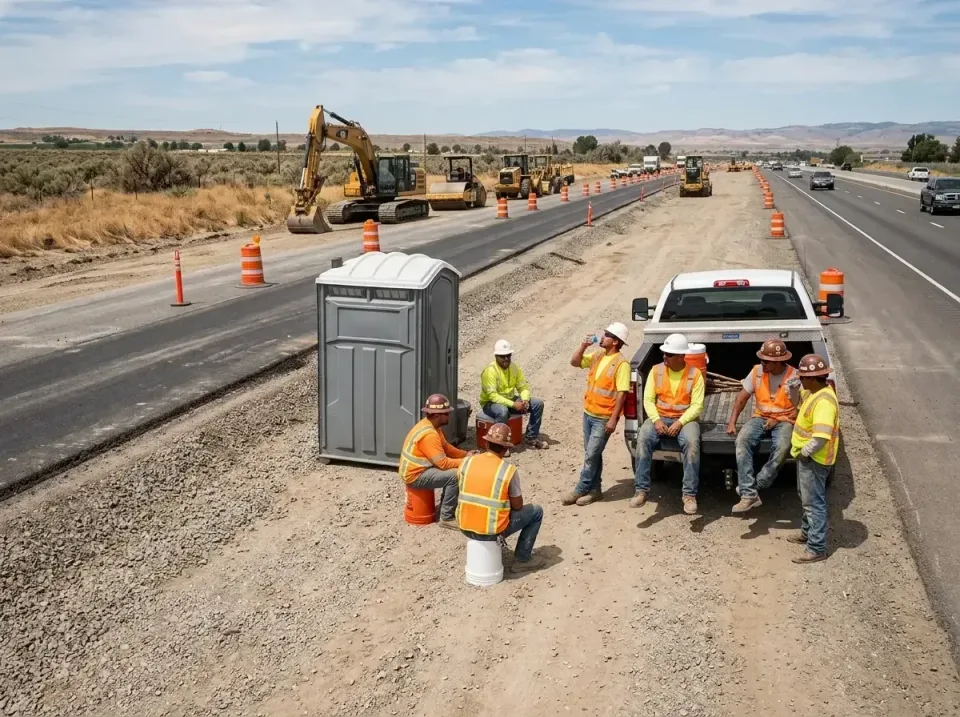 highway-road-construction-crew-007 — frequently asked questions, Porta Potty and Restroom Rentals in Rogersville, TN